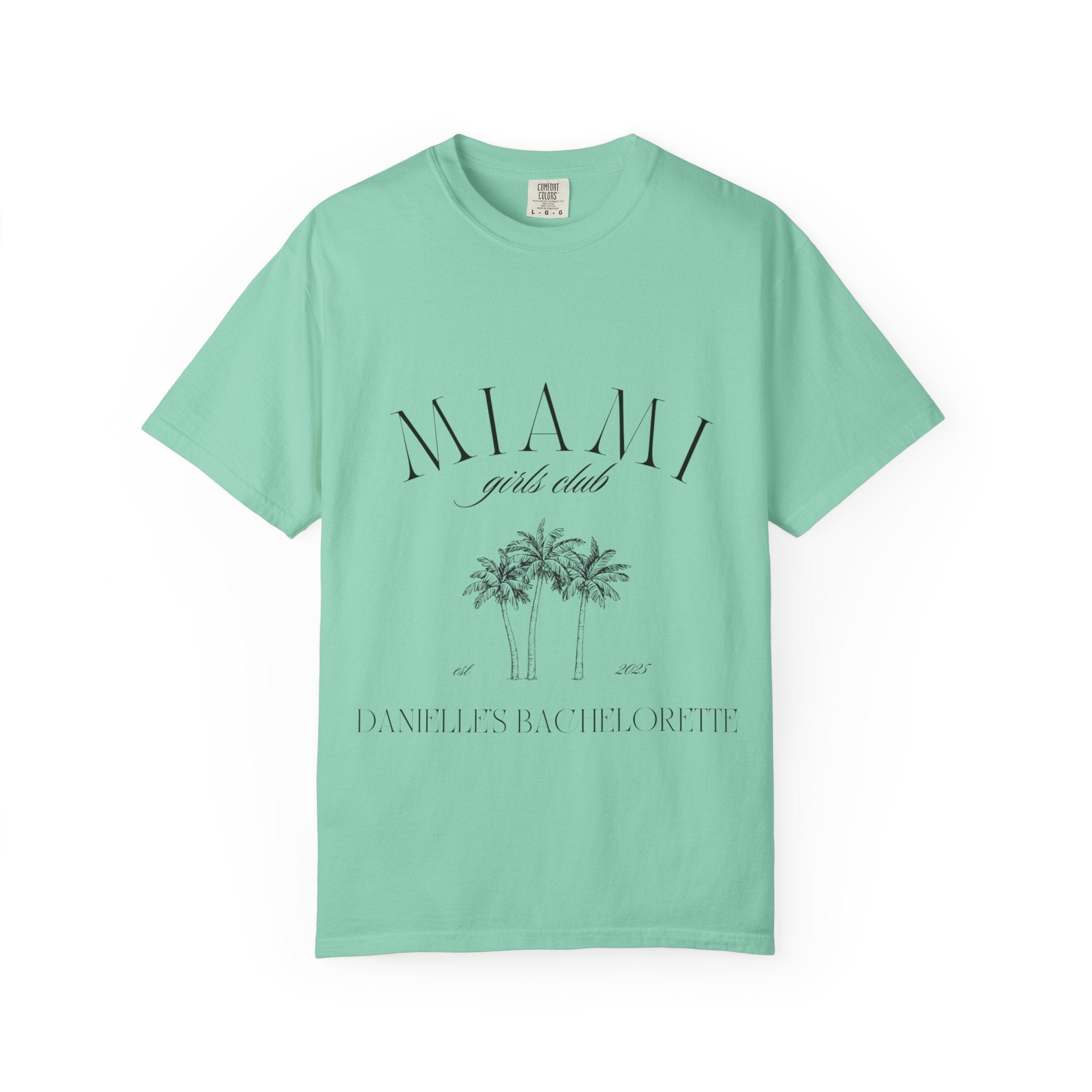 Miami Girls Club Custom Bachelorette Tee