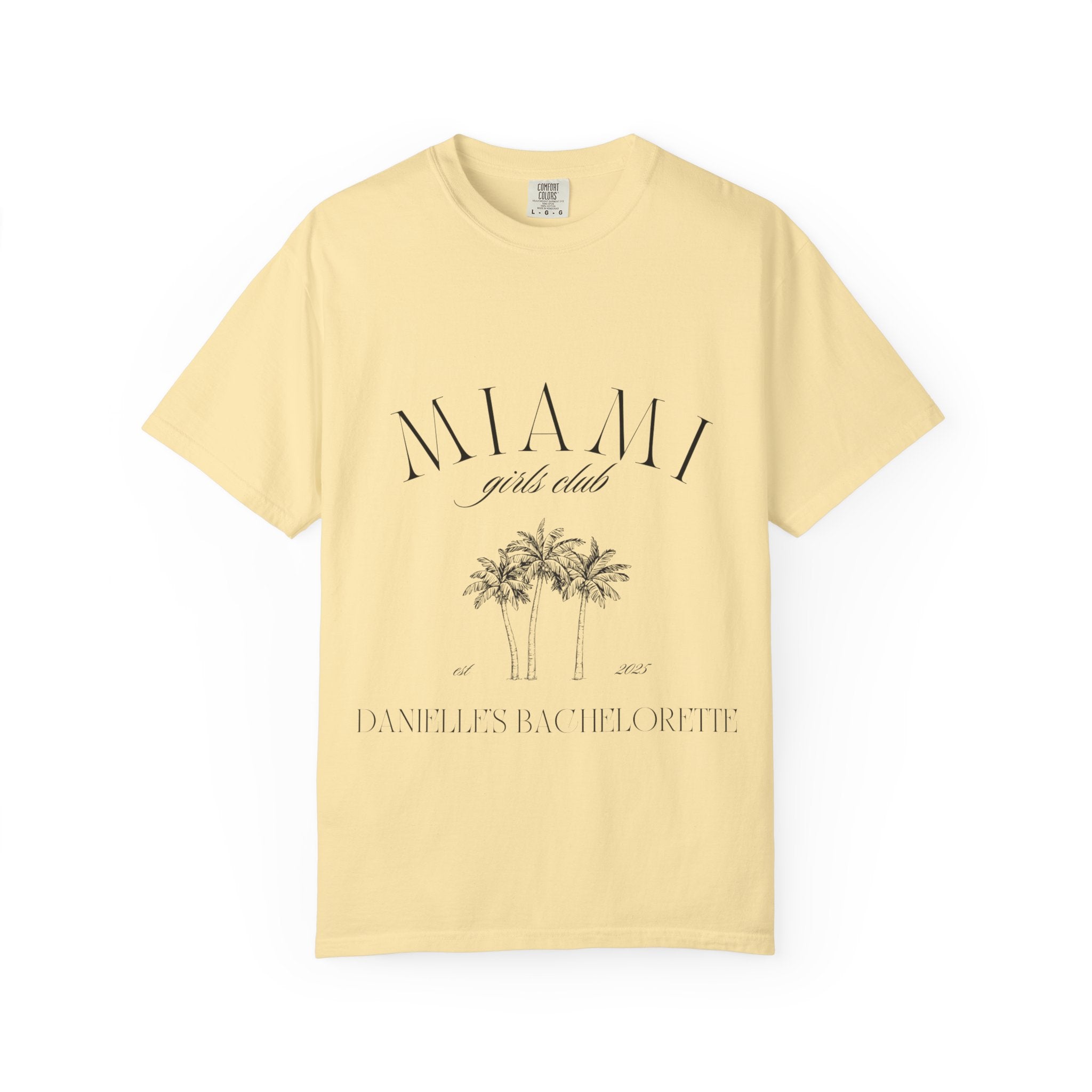 Miami Girls Club Custom Bachelorette Tee