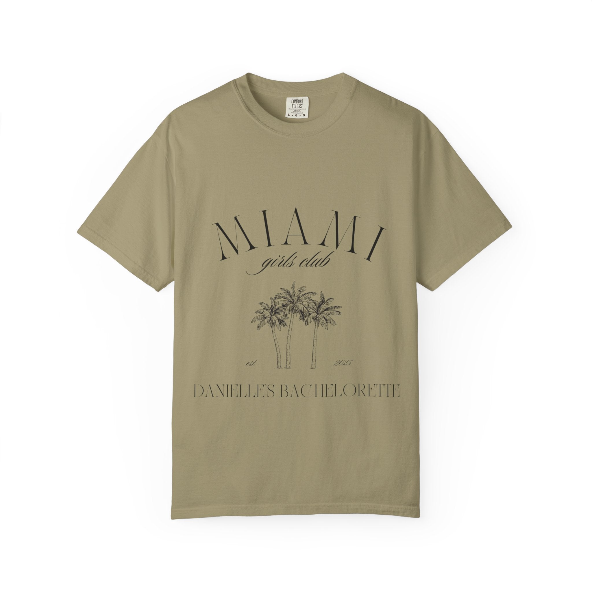 Miami Girls Club Custom Bachelorette Tee
