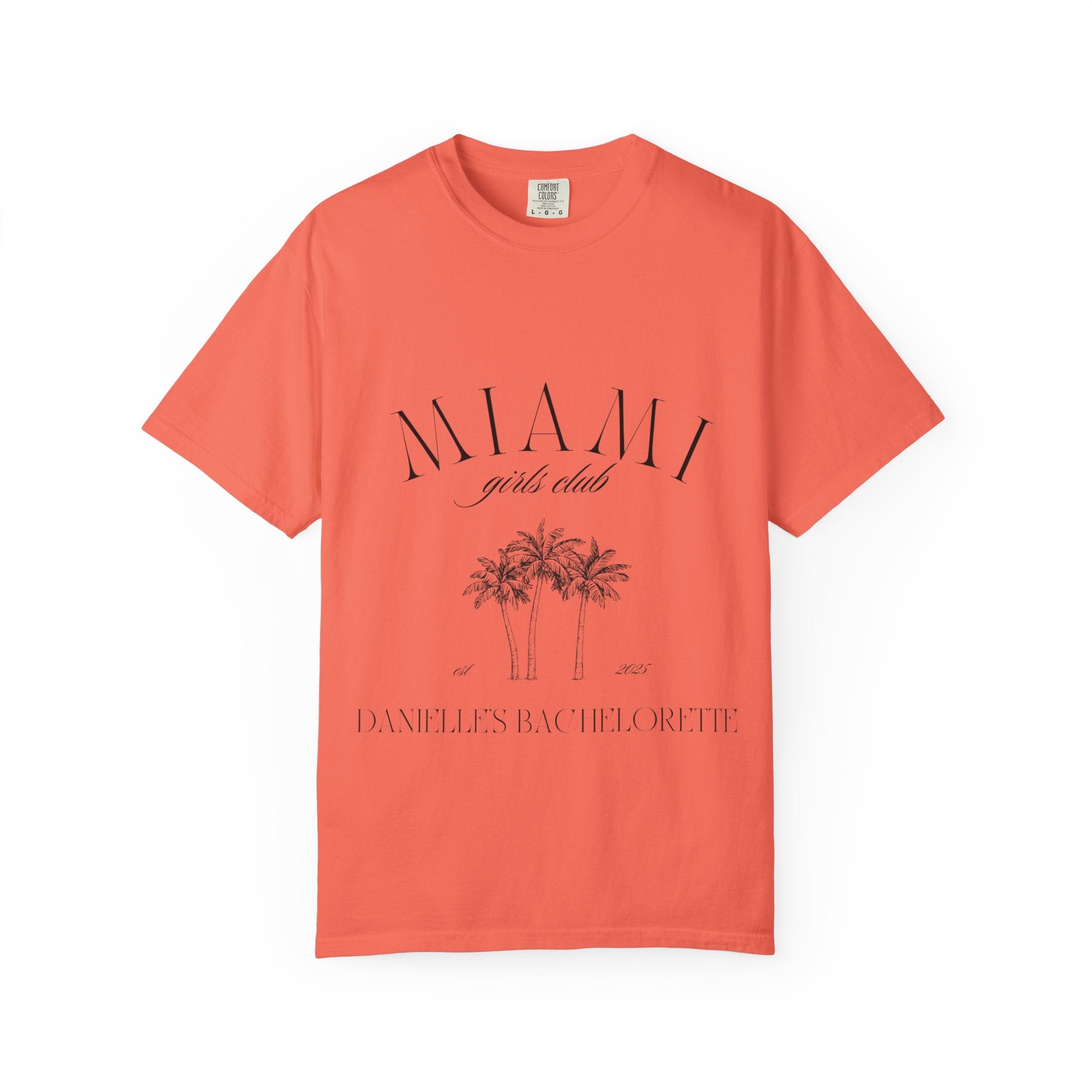 Miami Girls Club Custom Bachelorette Tee