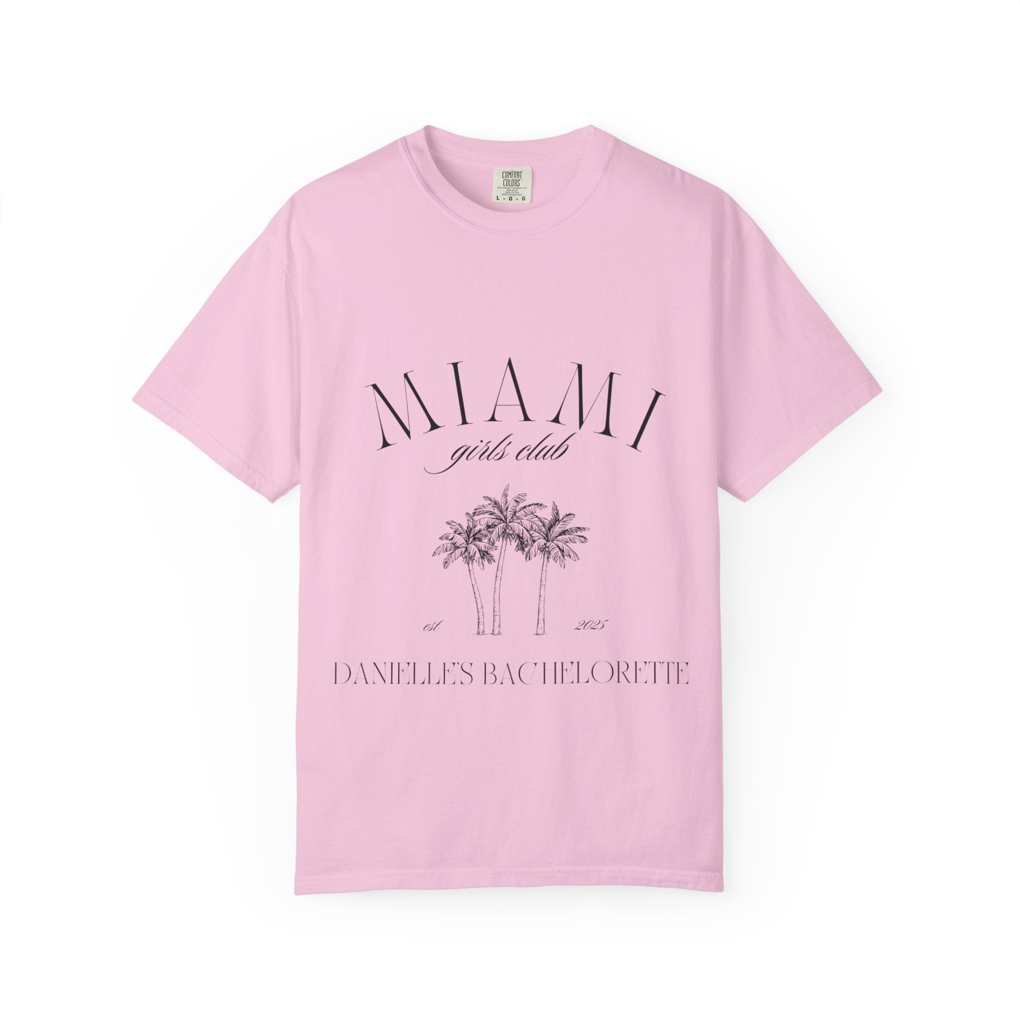 Miami Girls Club Custom Bachelorette Tee