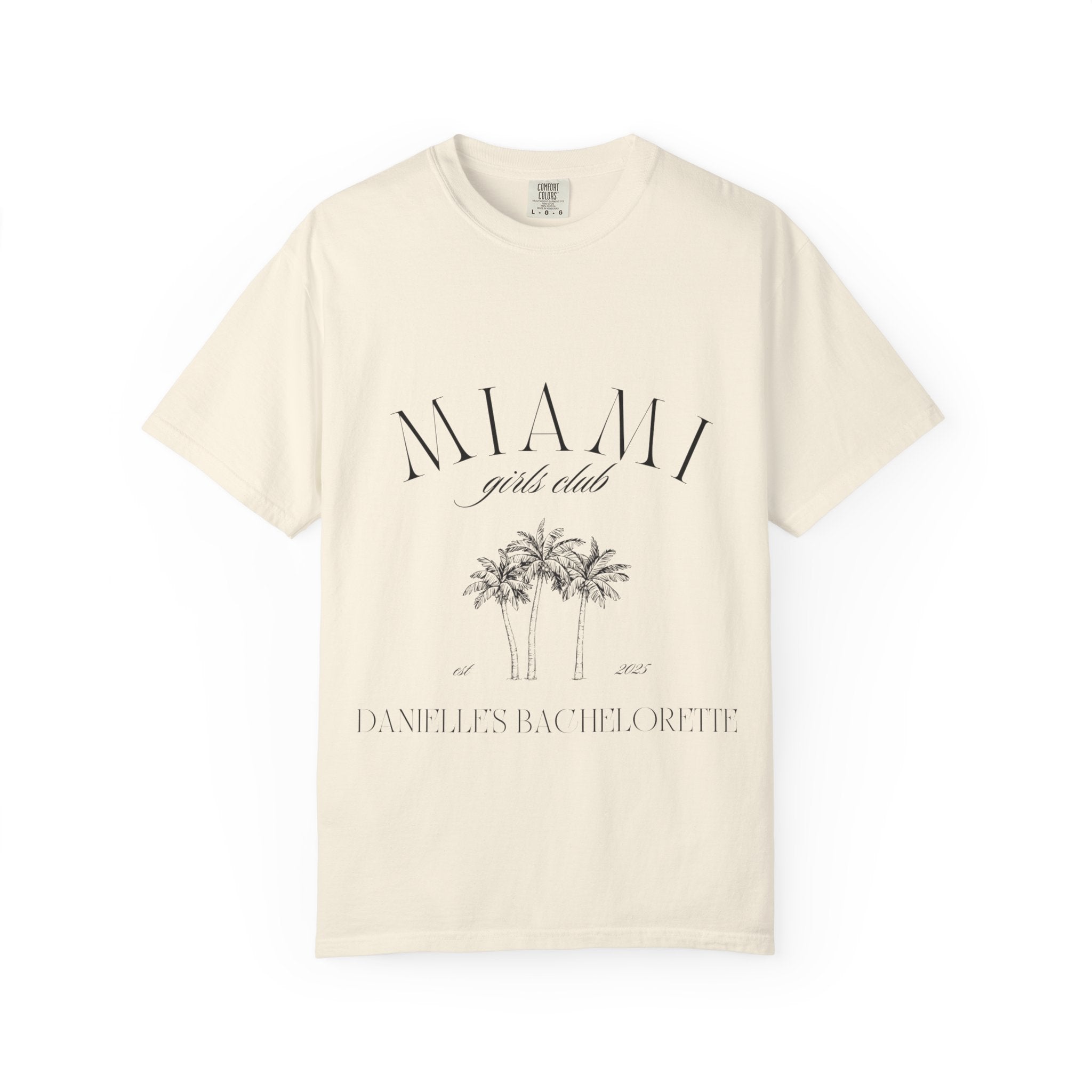 Miami Girls Club Custom Bachelorette Tee