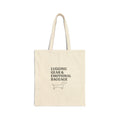Lugging Gear & Emotional Baggage — Tote Bag