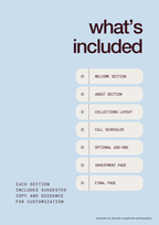 Luxury Wedding Pricing Template - HoneyBook